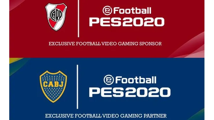 River Plate y Boca Juniors son exclusivos de PES 2020