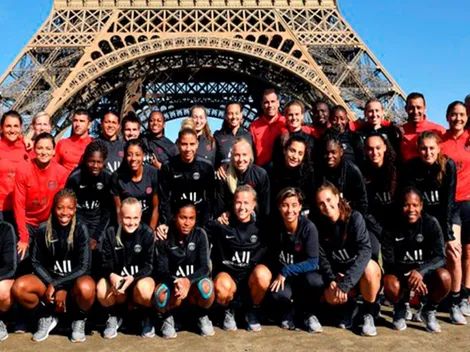 Endler y el PSG hacen historia: suben la Torre Eiffel corriendo