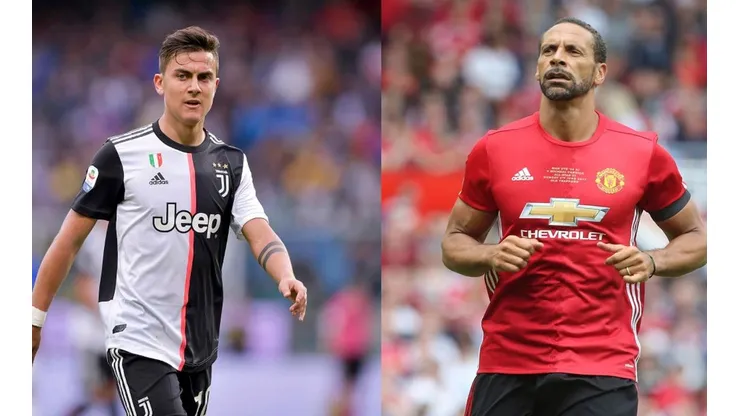 El chaqueteo de Rio Ferdinand a Paulo Dybala: "No tienes los minerales que quiero en un jugador del United" (Fotos: Getty Images)