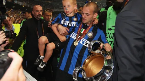 Sneijder vivió su mejor momento futbolístico en 2010 con el triplete del Inter.