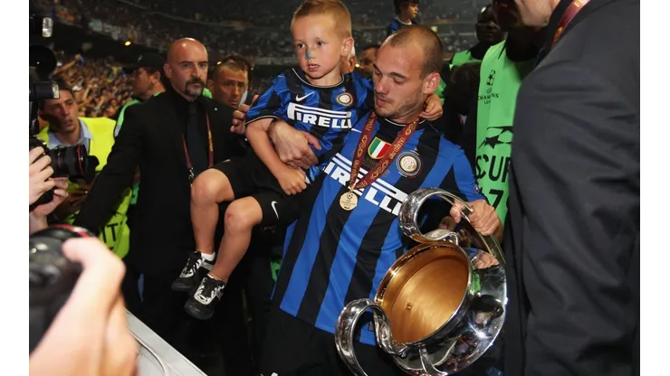 Sneijder vivió su mejor momento futbolístico en 2010 con el triplete del Inter.