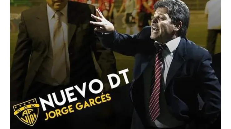 Vuelve el glamour: Jorge Garcés nuevo entrenador de Fernández Vial