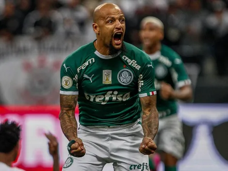 Felipe Melo lo hace de nuevo: Criminal combo en el rostro de un rival en el Palmeiras vs Bahía