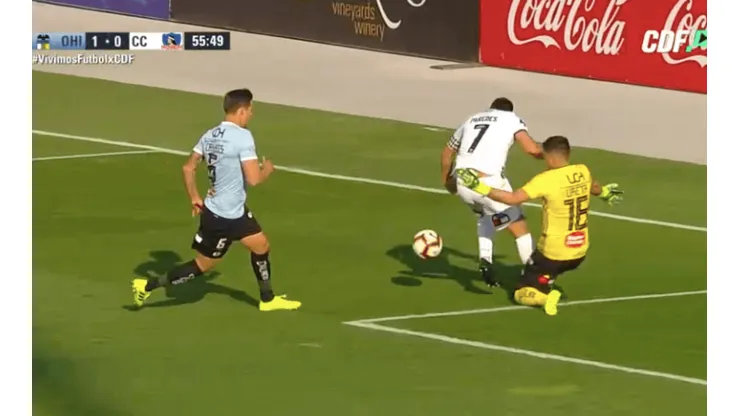 El momento del choque. ¿Fue penal?