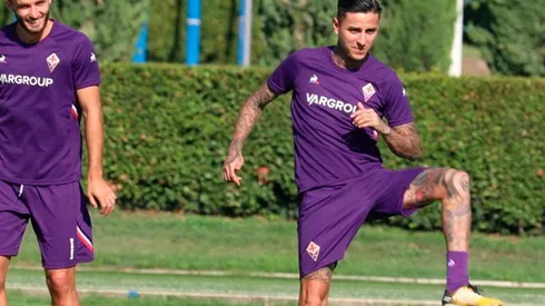 Erick Pulgar debuta en la Fiorentina con un triunfo ante el Galatasaray (Foto: Twitter Fiorentina)
