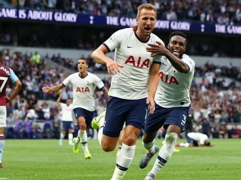 Tottenham vence al Aston Villa con doblete de Harry Kane