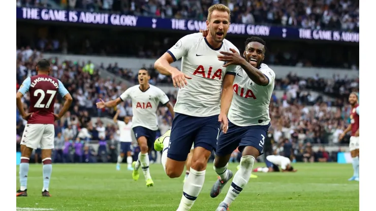 Tottenham vence al Aston Villa con doblete de Harry Kane