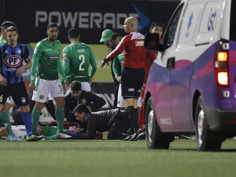 Sub 20 de Audax sale en ambulancia tras un duro cabezazo