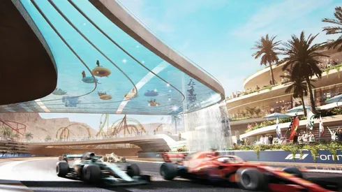 El acuario sobre la pista promete ser una de las atracciones en el GP de Arabia Saudita