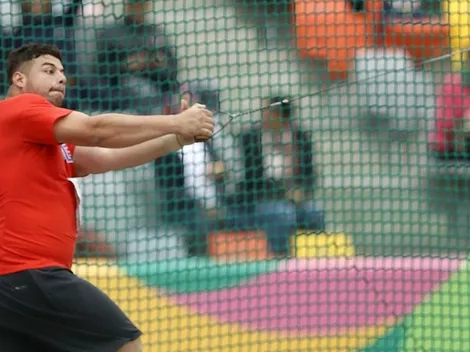 ¡Oro y plata para Chile en el lanzamiento del martillo!