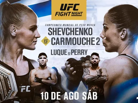 Dónde ver el UFC Uruguay - Shevchenko vs Carmouche