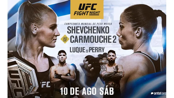Dónde ver en señal HD el UFC Uruguay - Shevchenko vs Carmouche: canal, horario, TV, streaming online