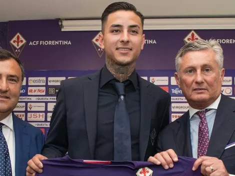 Pulgar es presentado en la Fiorentina y agradece a Pizarro, Vidal y Aránguiz