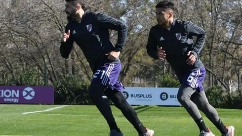 Paulo Díaz deja la preparación física y ya hace trabajo en cancha con River Plate (Foto: Getty Images)