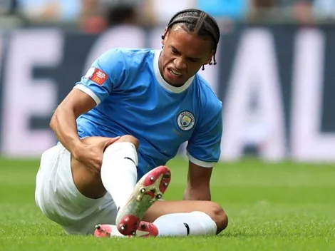 Leroy Sané se corta los ligamentos y tendrá que pasar por el quirófano