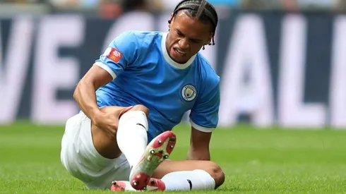 Al quirófano: Leroy Sané se corta los ligamentos y estará fuera de las canchas por seis meses (Foto: Getty Images)