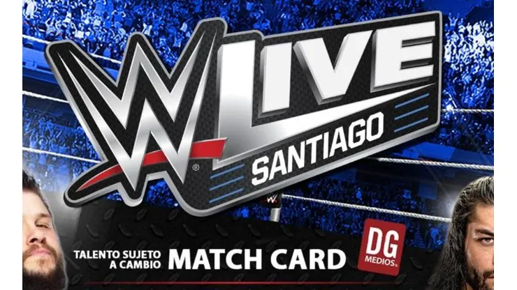 WWE revela la cartelera para el evento de septiembre en Chile