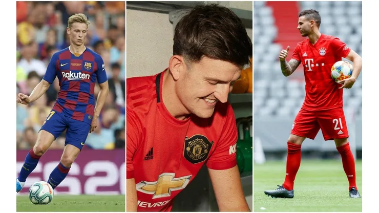 De Jong, Maguire y Lucas, parte del 11 multimillonario.