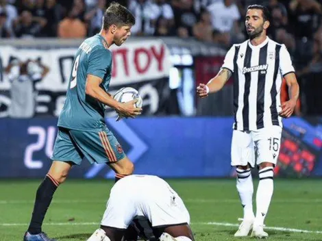 Ajax empata con el PAOK y complica su presencia en Champions