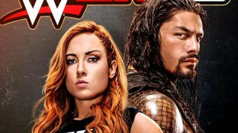 Becky Lynch junto a Roman Reigns son protagonistas de la portada del WWE 2K20