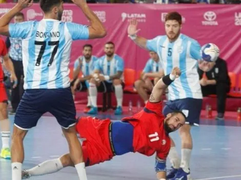 Argentina le gana final de balonmano a Chile en los Juegos Panamericanos