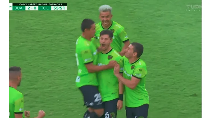 Golazo de Sagal para el Juárez