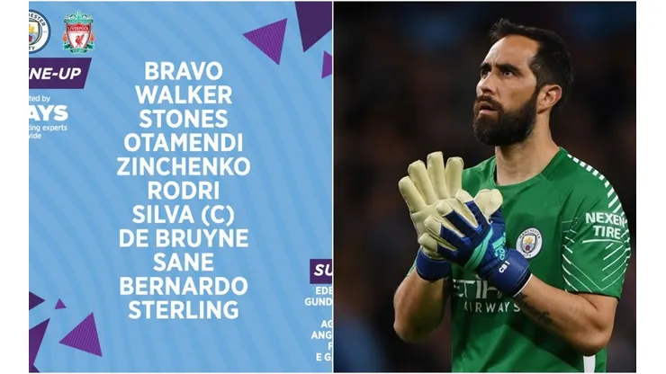 Claudio Bravo es titular del duelo que se disputa desde las 10:00 horas