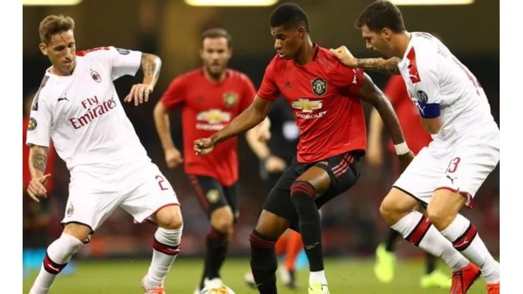 El United derrota en penales al AC Milan en el último partido de pre-temporada