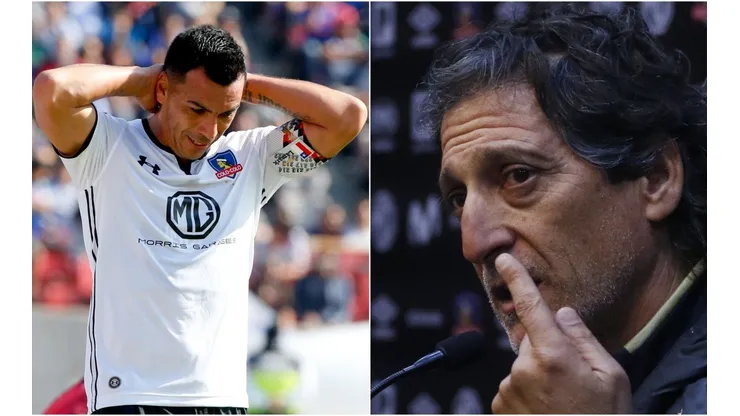 Esteban Paredes no entrenó con los titulares de Mario Salas para enfrentar a Curicó