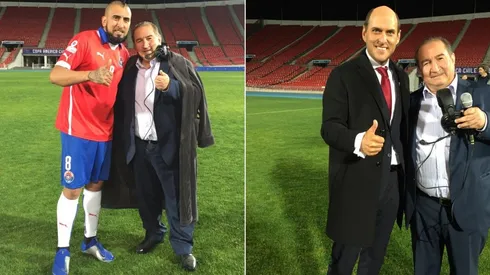 Ernesto Díaz compartió las imágenes con los redgoleros