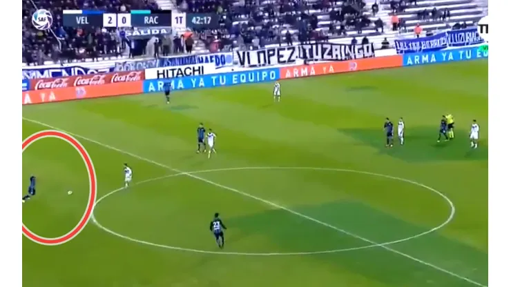Error de Marcelo Díaz en Racing
