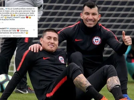 Gary Medel le propone a Castillo volver a la UC para la Libertadores