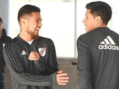 Paulo Díaz entrena por primera vez en River y ya tiene camiseta