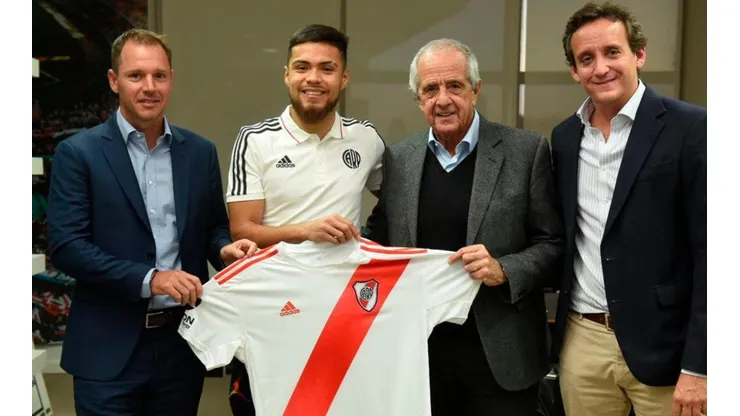 Paulo Díaz y sus primeros días en River.