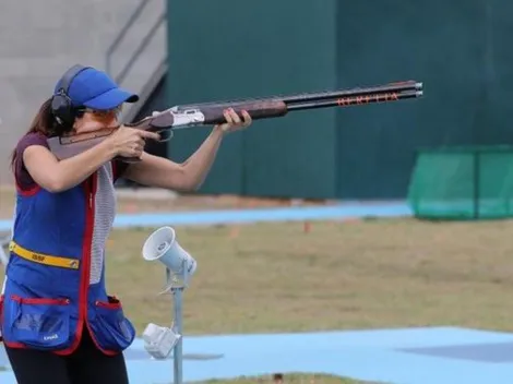 ¡Francisca Crovetto consigue medalla de plata en el Tiro Skeet!