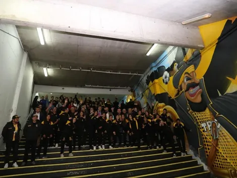 Coquimbo Unido inaugura un tremendo mural en su estadio