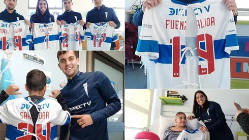 Lindo gesto de la UC.