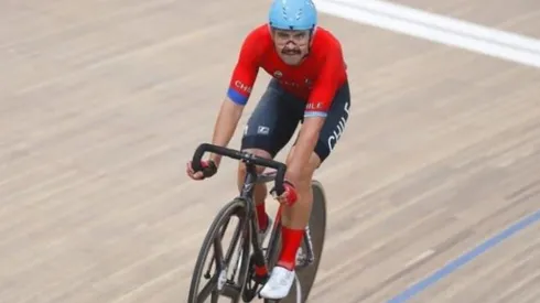 Felipe Peñaloza dio la batalla en el omnium del ciclismo de pista en los Panamericanos