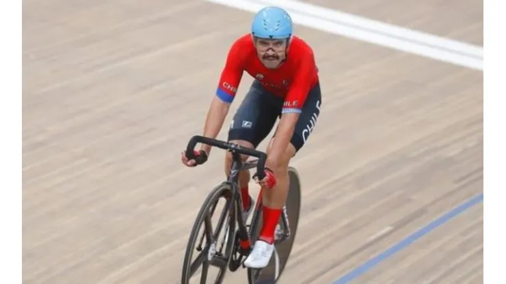 Felipe Peñaloza dio la batalla en el omnium del ciclismo de pista en los Panamericanos