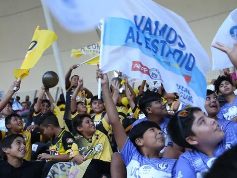 Doscientos niños hinchas de la U de Conce y la UC compartirán tribuna en el Ester Roa