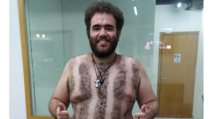Ingenioso hincha brasileño