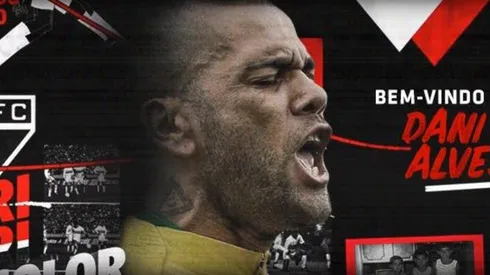 Dani Alves es del Sao Paulo.