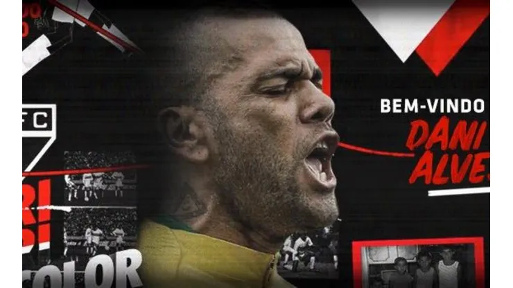 Dani Alves es del Sao Paulo.