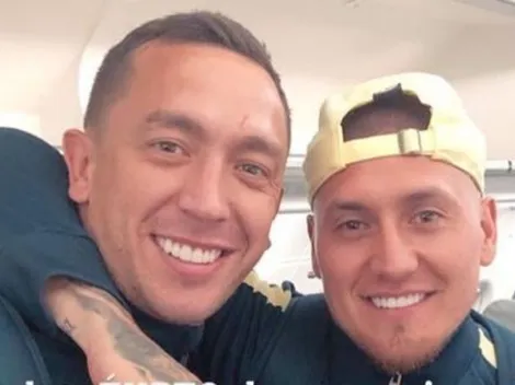 Nico Castillo se despide de Agustín Marchesín que parte al Porto