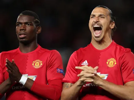 Zlatan hace un llamado al United: "Dejen salir a Pogba"