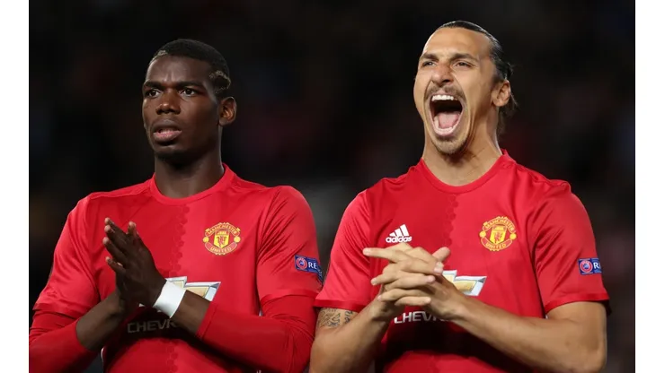 Zlatan pide la salida de Pogba del United