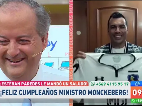 Regalo de cumpleaños de Paredes para el ministro del Trabajo