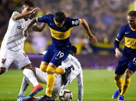 ¡La sacaron de la línea! La tremenda salvada de Paranaense ante Boca