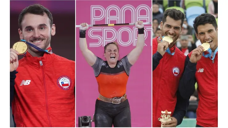 Suelo, levantamiento de pesas y vóleibol playa consagraron las primeras medallas doradas en Chile