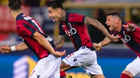 Erick Pulgar fue protagonista de la última campaña de Bologna